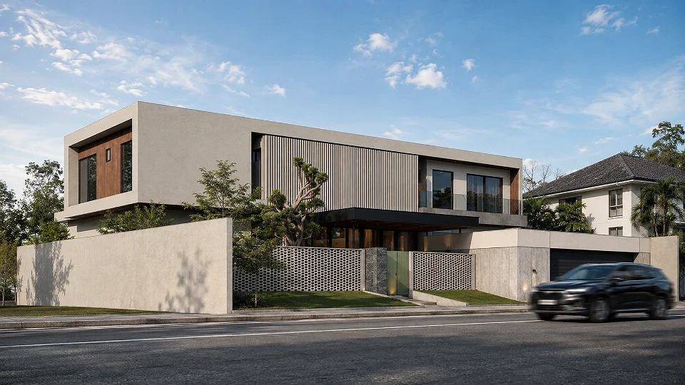 Minimalist | Residential Building | Quezon City | ABcubed Architects
