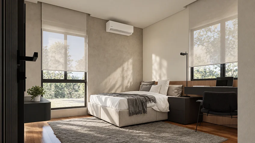 Bedrooms | J.B. Residence | Batasan Quezon City | ABcubed Architects