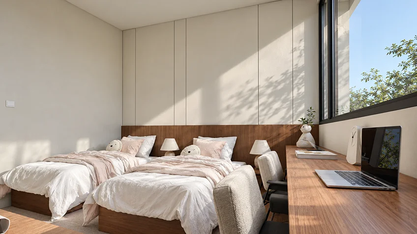 Bedrooms | KG-MSC | Cavite | ABcubed Architects