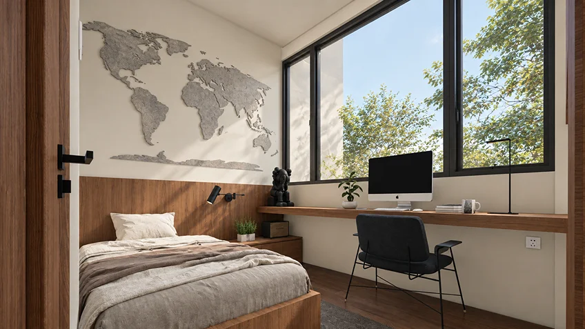 Bedrooms | KG-MSC | Cavite | ABcubed Architects