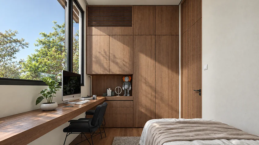 Bedrooms | KG-MSC | Cavite | ABcubed Architects