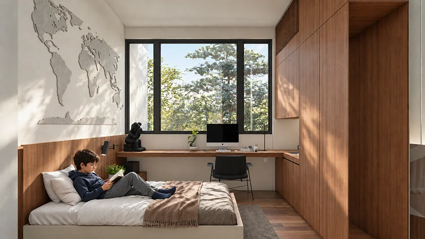 Bedrooms | KG-MSC | Cavite | ABcubed Architects