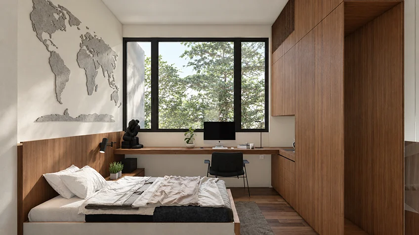 Bedrooms | KG-MSC | Cavite | ABcubed Architects