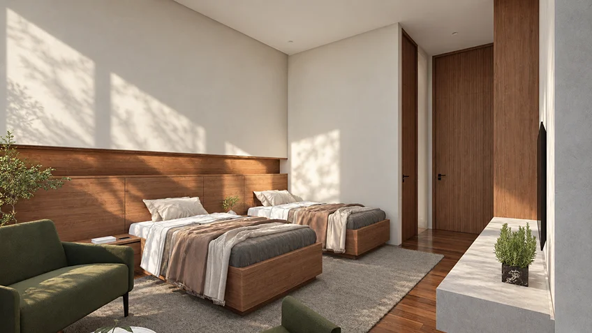 Bedrooms | KG-MSC | Cavite | ABcubed Architects