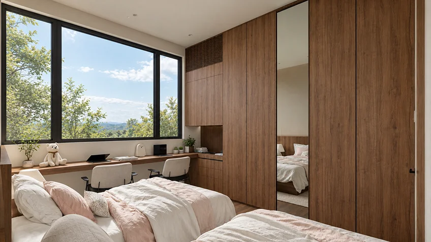 Bedrooms | KG-MSC | Cavite | ABcubed Architects