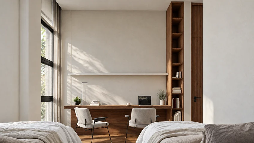 Bedrooms | KG-MSC | Cavite | ABcubed Architects