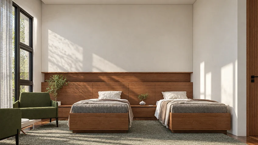 Bedrooms | KG-MSC | Cavite | ABcubed Architects