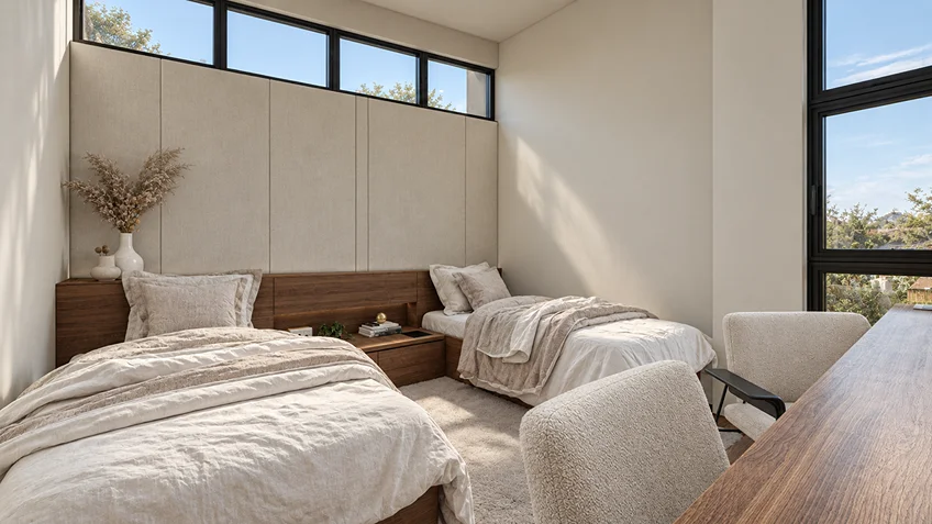 Bedrooms | KG-MSC | Cavite | ABcubed Architects
