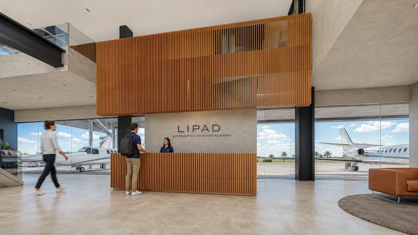 Central Lobby | Aviation Academy | Bohol