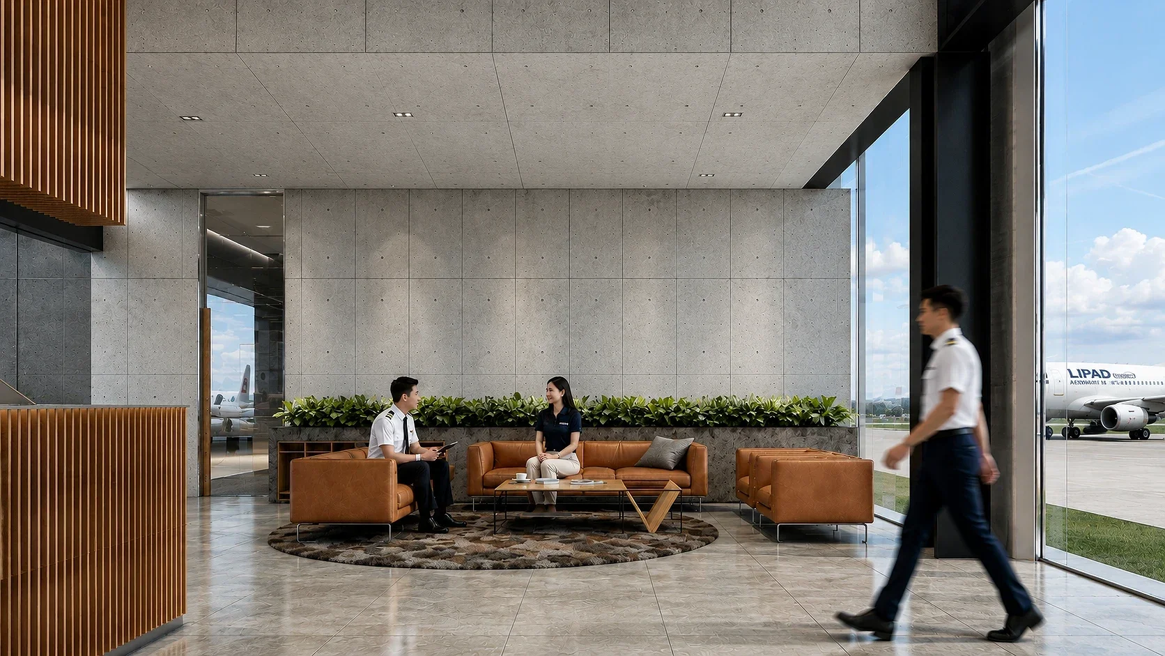 Central Lobby | Aviation Academy | Bohol