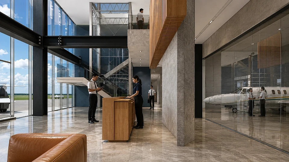 Central Lobby | Aviation Academy | Bohol