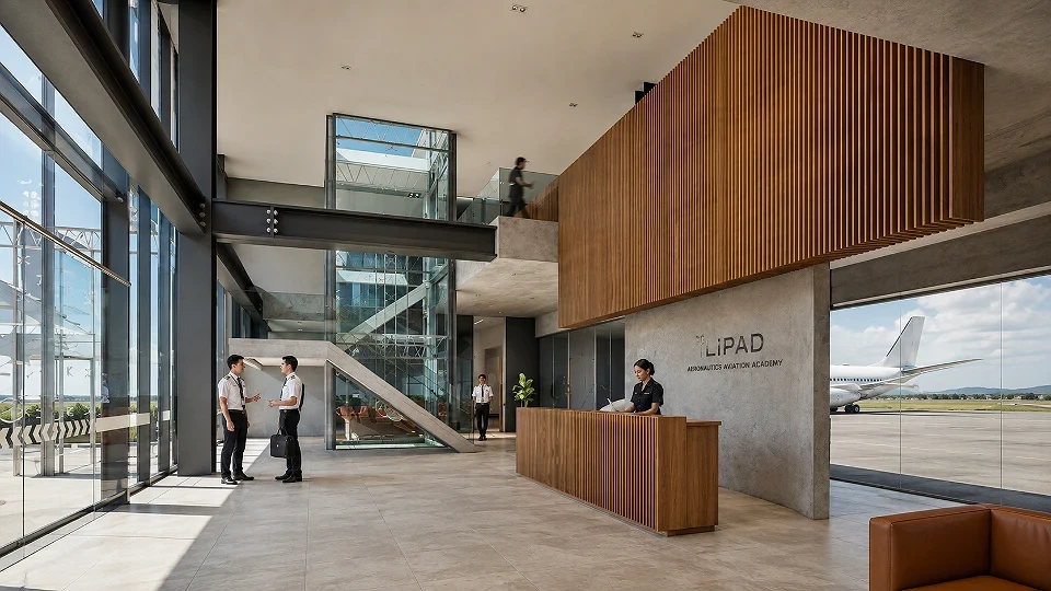 Central Lobby | Aviation Academy | Bohol