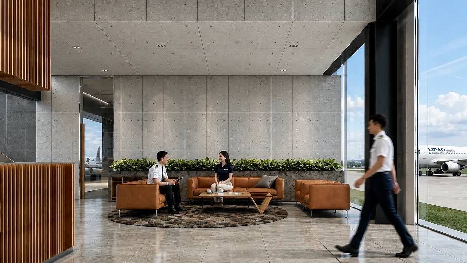 Central Lobby | Aviation Academy | Bohol
