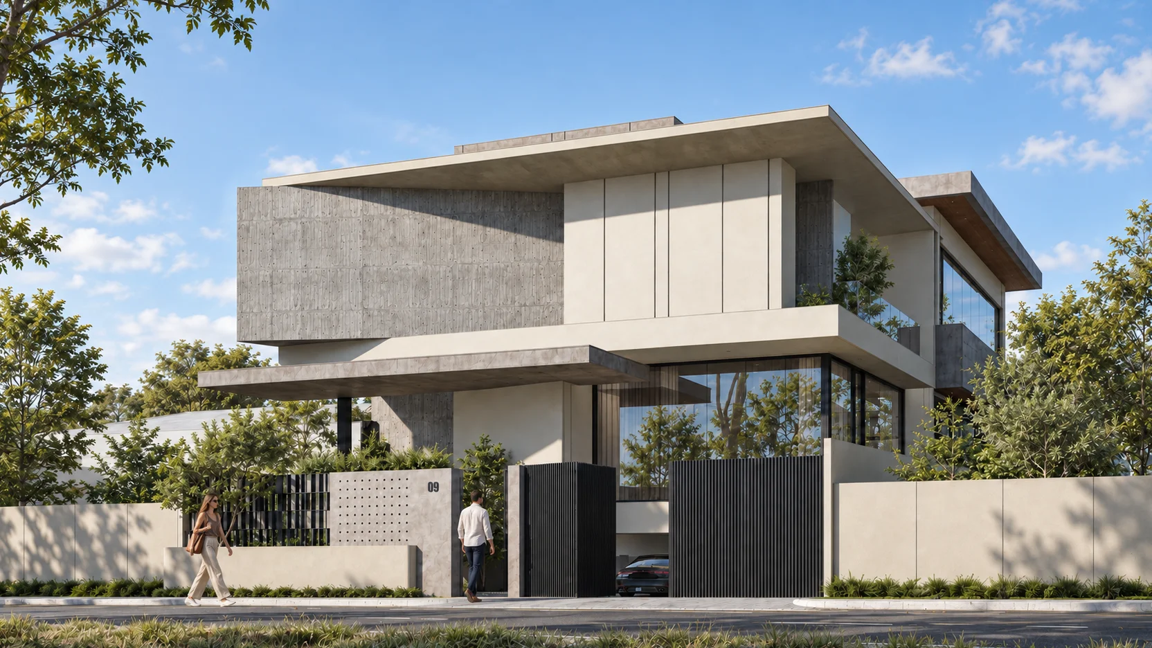 Crest Residence | JD-OM | Quezon City | ABcubed Architects