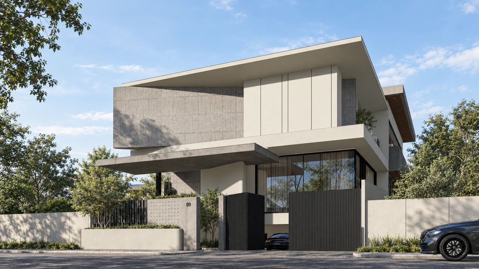 Crest Residence | JD-OM | Quezon City | ABcubed Architects