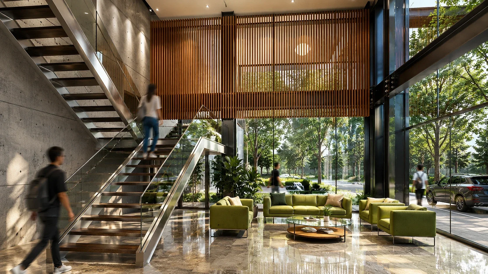 Dormitory Lobby | Flight School | Lobby