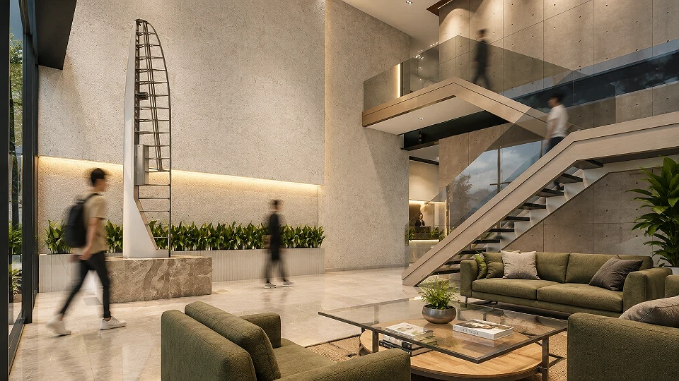 Dormitory Lobby | Flight School | Lobby