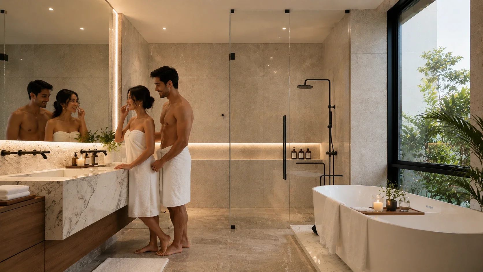 Quiet Luxury, Personal Style | Don Antonio, Quezon City | Master Bathroom & Ensuite