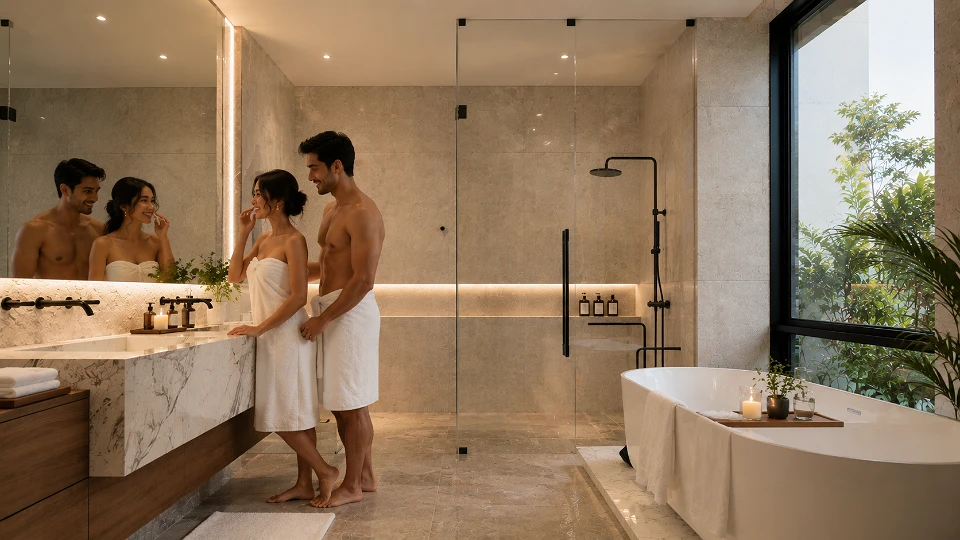 Quiet Luxury | Master Bathroom & Ensuite | Don Antonio, Quezon City