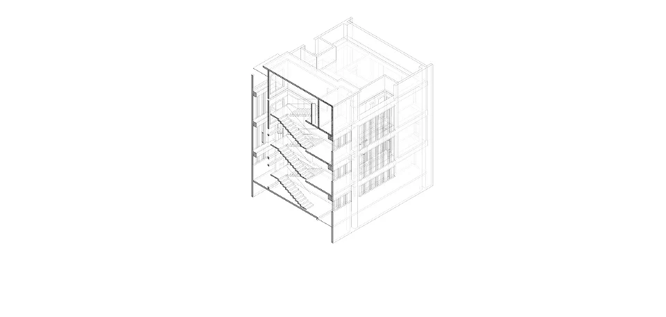 Cross Section Gusali Tres Pasig City