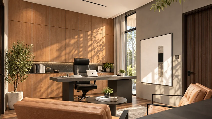 Home Office & Guest's Room | J.B. Residence | Batasan Quezon City | ABcubed Architects