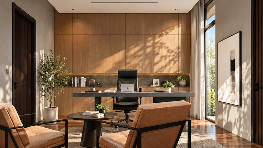 Home Office & Guest's Room | J.B. Residence | Batasan Quezon City | ABcubed Architects