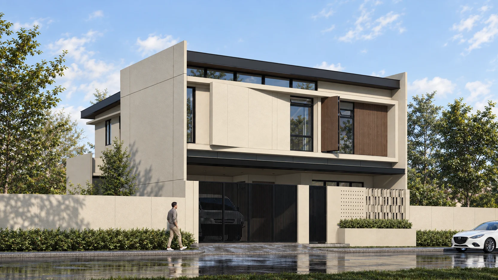 Structural Planes & Mass, Voids for Light & Ventilation | Meycauayan, Bulacan | ABcubed Architects