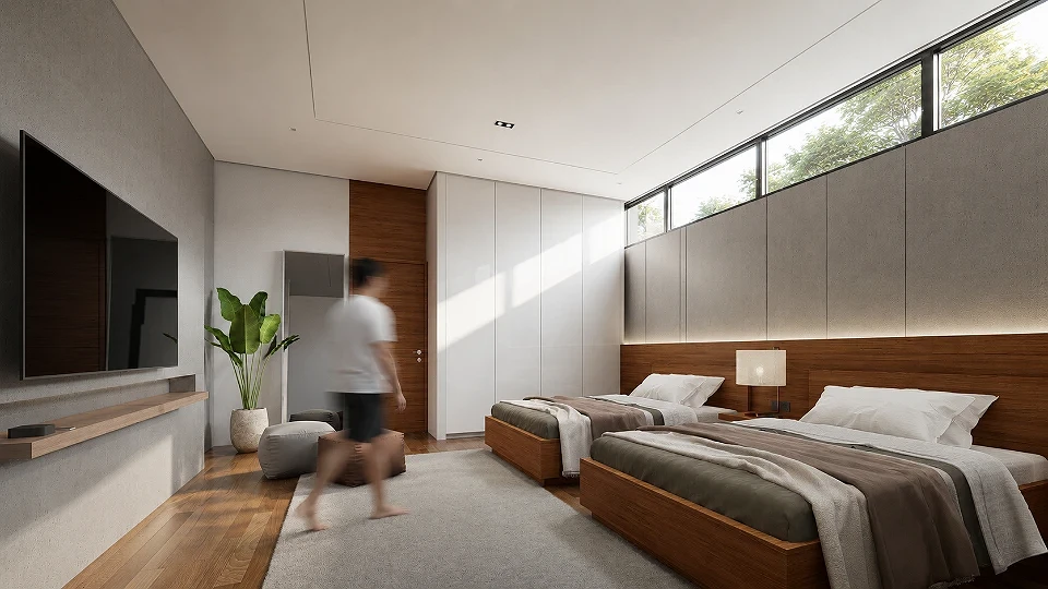 Guest Room | ABcubed Architects