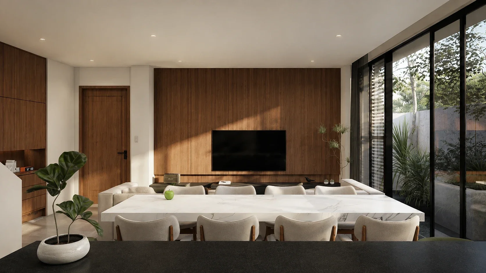 Ledgeweave Living Dining & Kitchen | Residential | ABcubed Architects