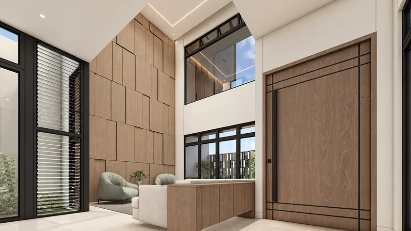 Living Dining & Kitchen | Jivana | Bulacan | ABcubed Architects