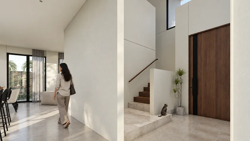 Living Dining & Kitchen | KG-MSC | Cavite | ABcubed Architects