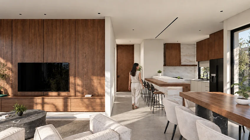 Living Dining & Kitchen | KG-MSC | Cavite | ABcubed Architects
