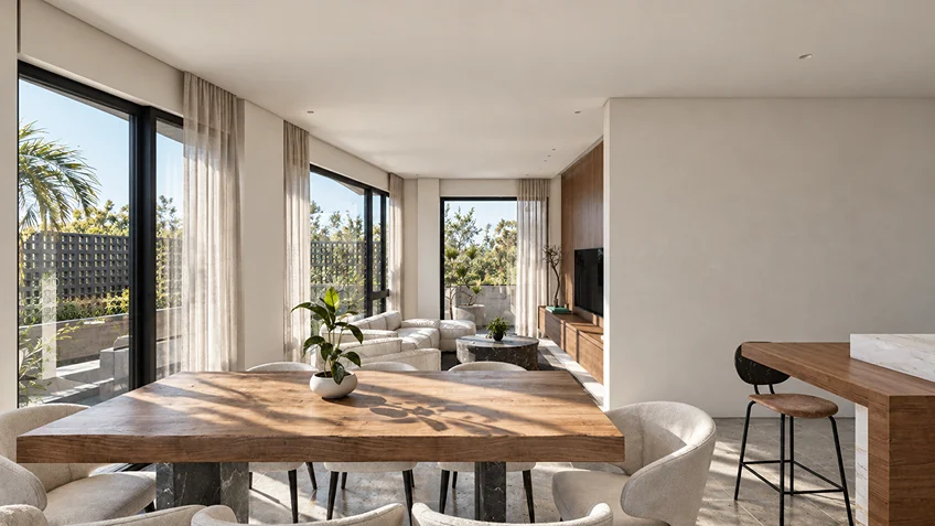 Living Dining & Kitchen | KG-MSC | Cavite | ABcubed Architects