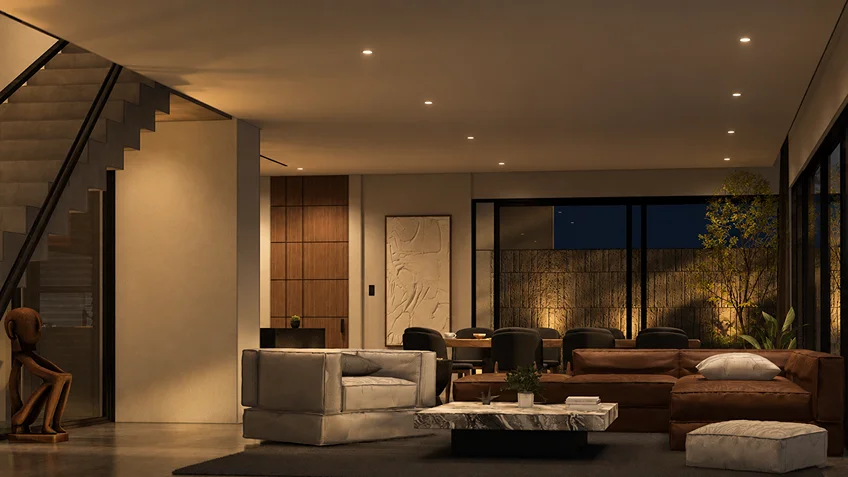 Living Dining & Kitchen