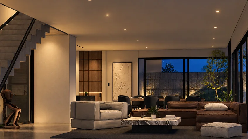 Living Dining & Kitchen | Kuma | Bulacan | ABcubed Architects