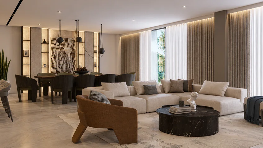 Living & Dining Area