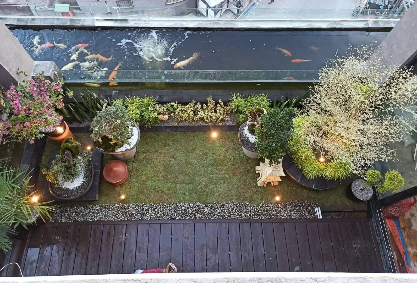 Koi Pond Garden at Masters Floor