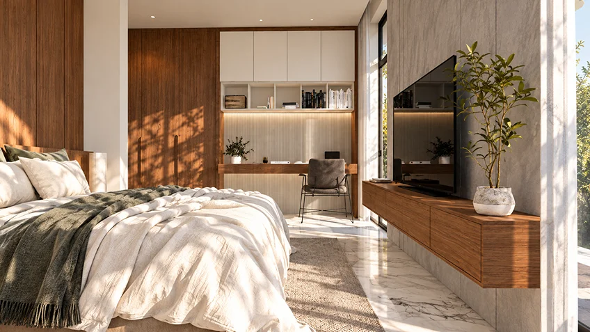 Masters Bedroom | Crest | Quezon City | ABcubed Architects