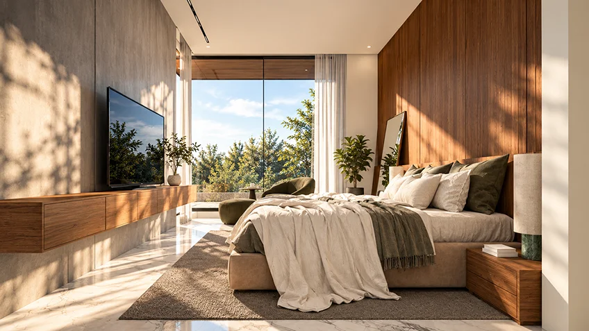 Masters Bedroom | Crest | Quezon City | ABcubed Architects