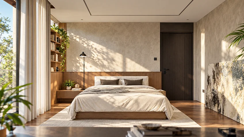 Masters Bedroom | J.B. Residence | Batasan Quezon City | ABcubed Architects