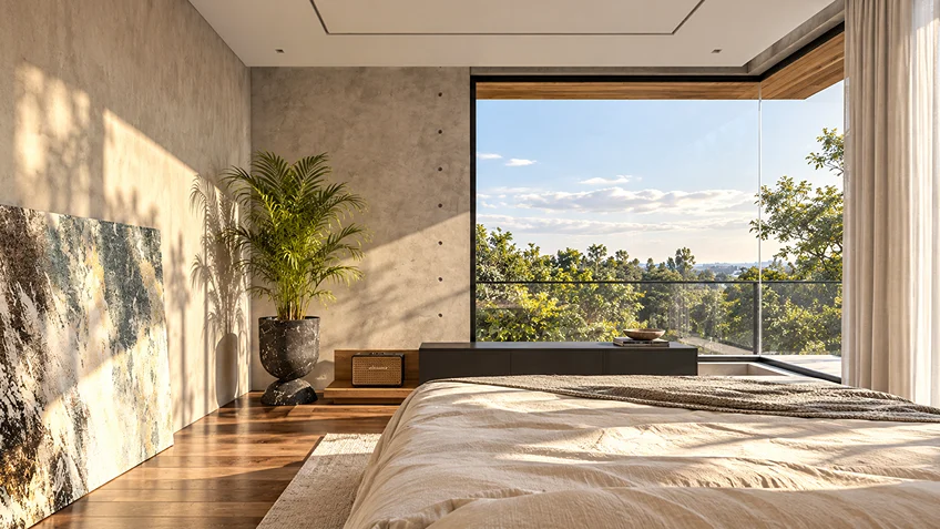 Masters Bedroom | J.B. Residence | Batasan Quezon City | ABcubed Architects