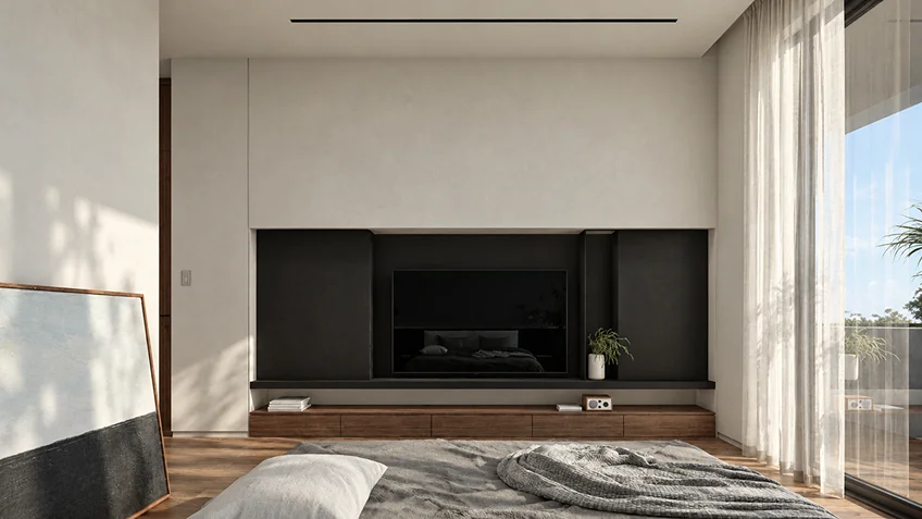 Masters Bedroom | KG-MSC | Cavite | ABcubed Architects