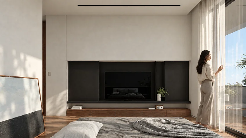 Masters Bedroom | KG-MSC | Cavite | ABcubed Architects