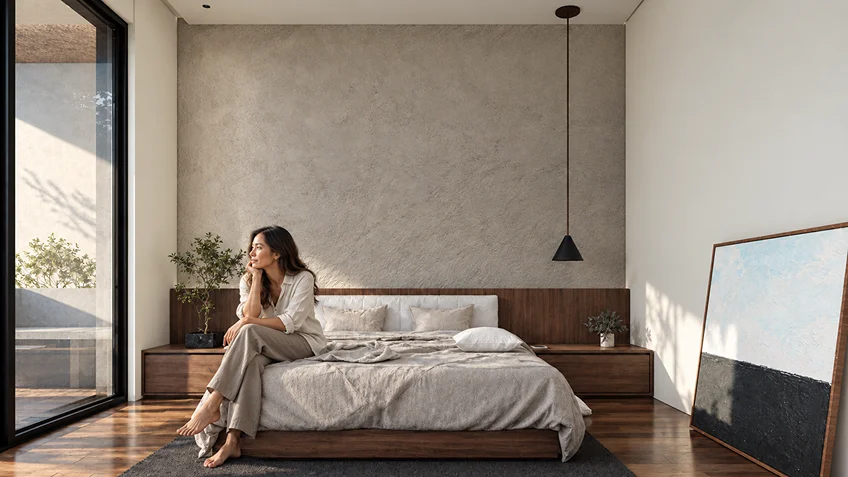 Masters Bedroom | KG-MSC | Cavite | ABcubed Architects