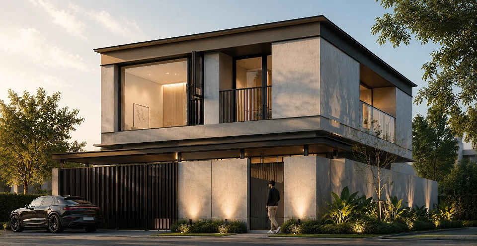 Model Alpha | Modern Single-Detached Residential Design