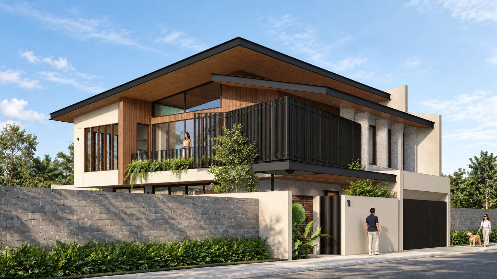P.R.R. Residence | Tagaytay City | ABcubed Architects