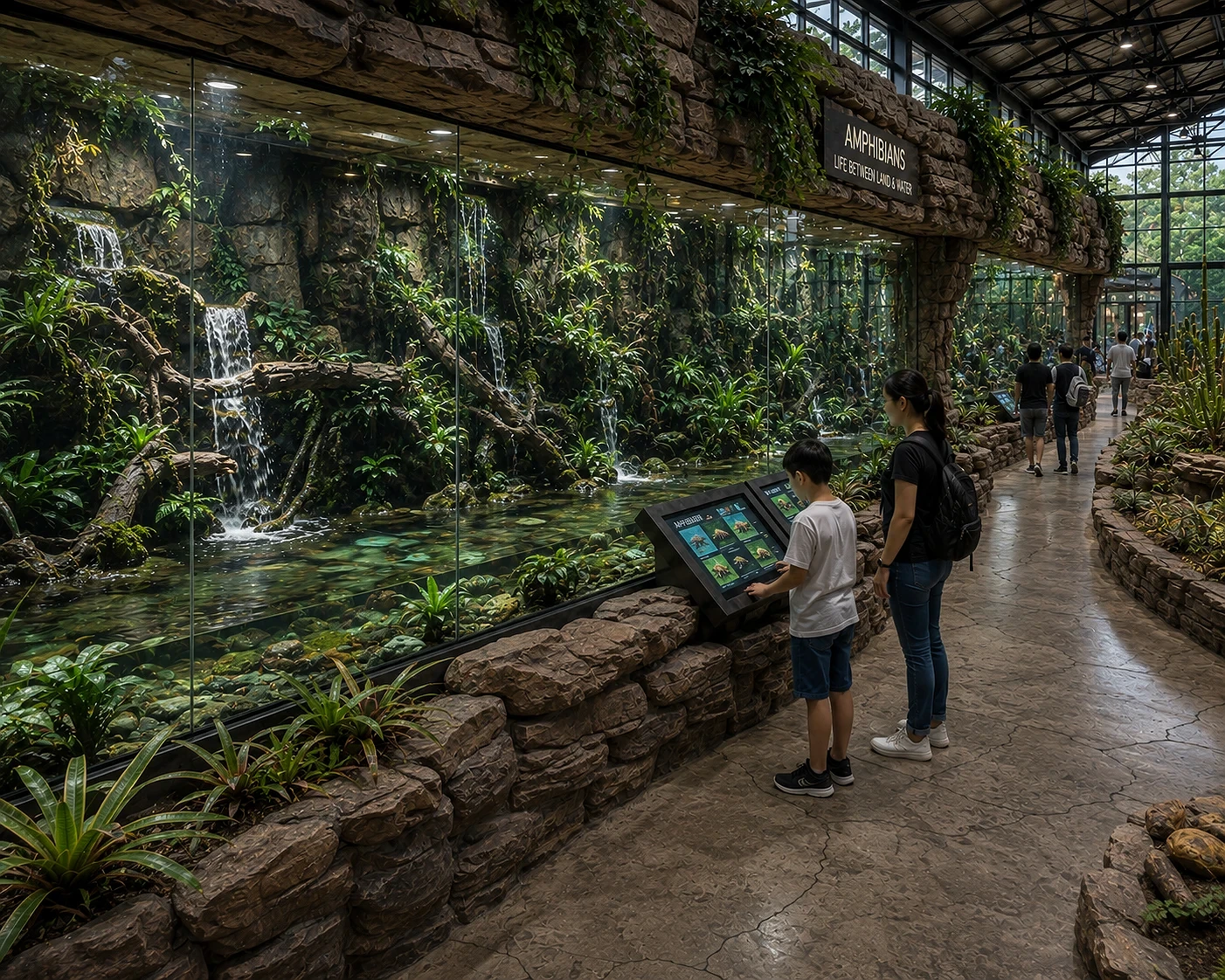 Industrial Warehouse to Geological Reptile Sanctuary | Mendez, Cavite | Adaptive Reuse Exhibit Extension