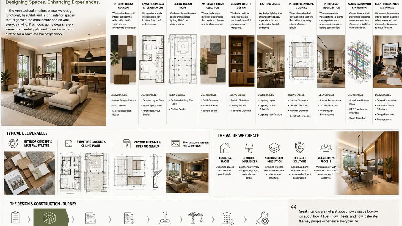 Architectural Interiors
