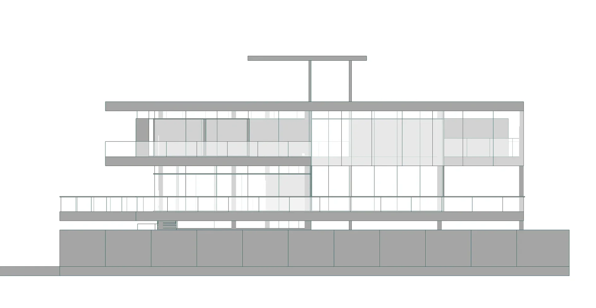 Elevation | Tagaytay Mansion | ABcubed Architects