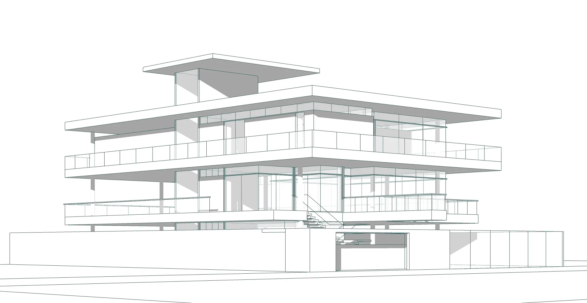 Perspective | Tagaytay Mansion | ABcubed Architects